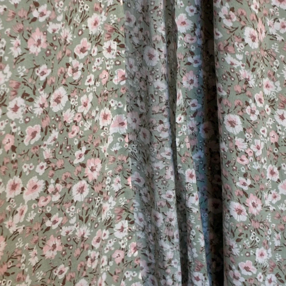 Altar'd State Green Floral Maxi Skirt - Picture 7 of 16